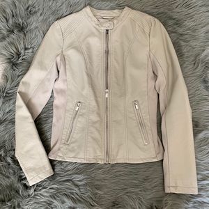 Kenneth Cole Reaction faux leather jacket